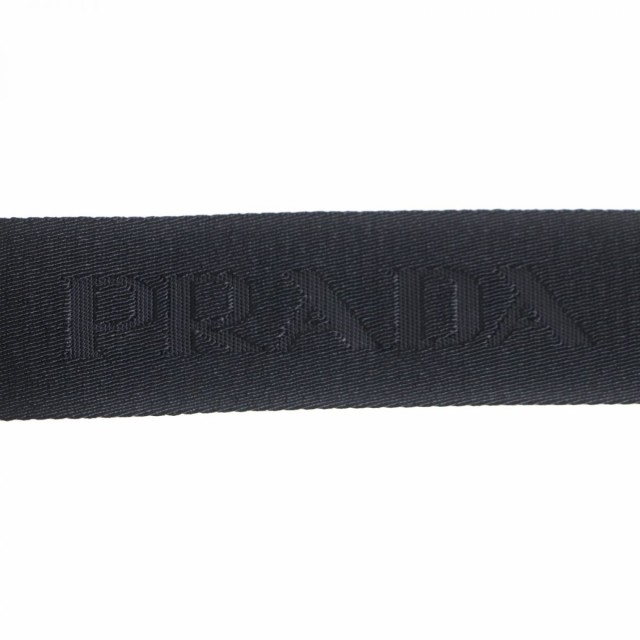 極美品▽定価324500円 PRADA プラダ 2VH070 ブリック 三角ロゴ