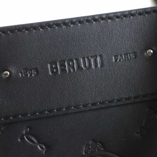 BERLUTI ベルルッティ ウリス スモール レザーエンボス バッグ 