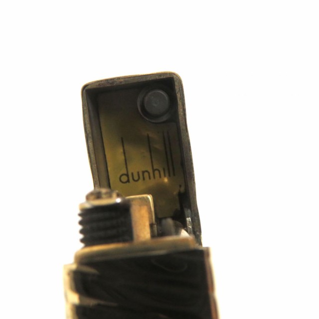 極美品▼dunhill ダンヒル ストライプ柄 スクエア アウタージャケット 18K ローラー式 ガスライター ゴールド スイス製 総重量98.8g  ケー｜au PAY マーケット