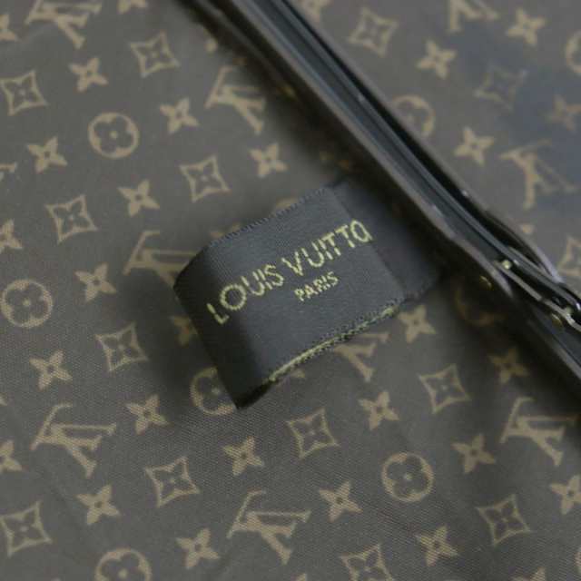 極美品▼LOUIS VUITTON ルイヴィトン M70123 モノグラム パラプリュイ・オンデー レザー使い 折り畳み傘/アンブレラ ダークブラウン  袋付｜au PAY マーケット