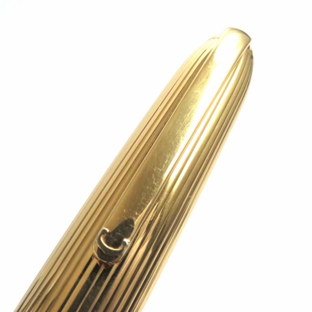 良品▽Cartier カルティエ ルイ カルティエ ストライプ柄 ペン先18K