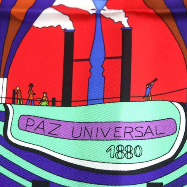 エルメス スカーフ カレ90 「PAZ UNIVERSAL」-