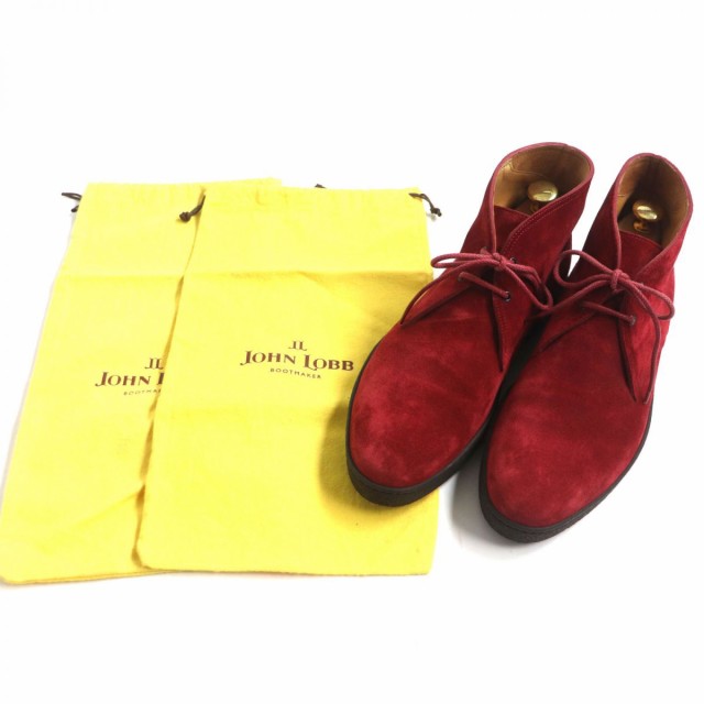 良品▽JOHN LOBB ジョンロブ 4613 TURF ターフ スウェードレザー ...