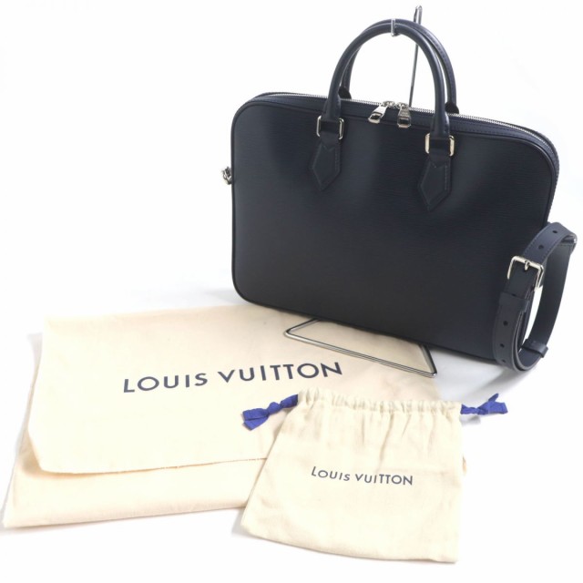 極美品▼LOUIS VUITTON ルイヴィトン M51376 ダンディ エピ 2WAY ブリーフケース ブルーマリーヌ フランス製 メンズ  ビジネス◎ 袋付き｜au PAY マーケット