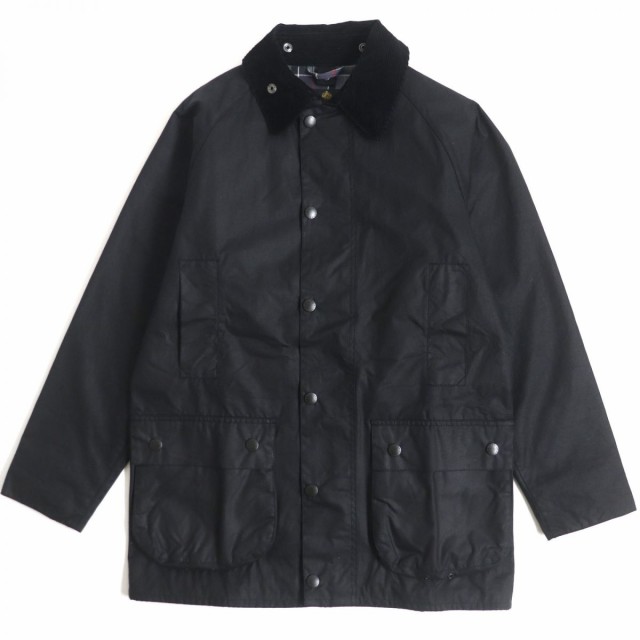 極美品▽Barbour バブアー SL BEAUFORT JACKET 襟コーデュロイ 裏地