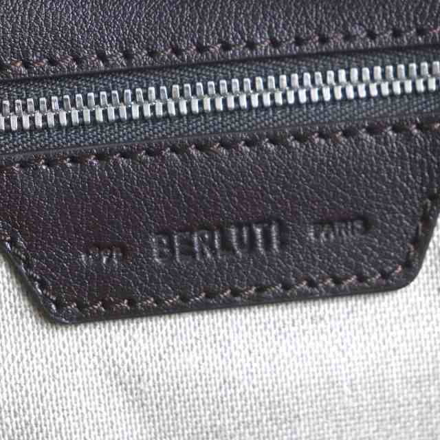 極美品▽23AW 定価408100円 BERLUTI ベルルッティ トゥジュール 5121ナンバリング ウール トートバッグ 茶×グリーン 伊製  メンズ 袋付きの通販はau PAY マーケット - 衣類＆ブランドリサイクルGREEN | au PAY マーケット－通販サイト