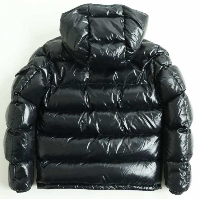 未使用品●18年製 MONCLER モンクレール NEUVIC ヌーヴィック フード・ロゴワッペン付き WZIP ダウンジャケット ブラック 0  メンズ 正規｜au PAY マーケット