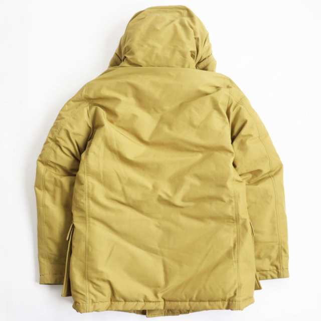 美品●WOOLRICH ウールリッチ WOCPS2393D アークティックパーカー コヨーテファー付き フーデッドダウンジャケット イエロー S相当  正規｜au PAY マーケット