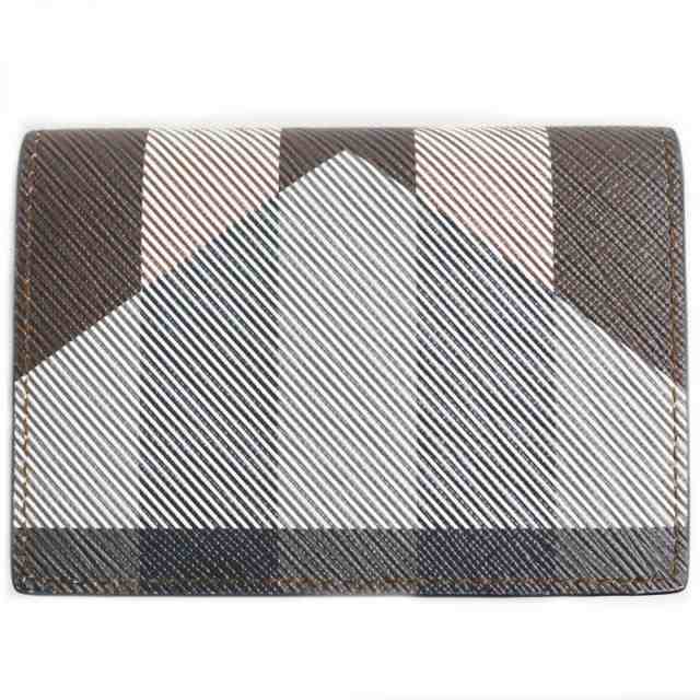 未使用品○BURBERRY バーバリー 8050794 FLINT Wallet レザー ジオ