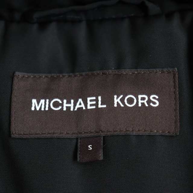 美品○MICHAEL KORS マイケルコース CF62DU4162 フォックスファー/ロゴ