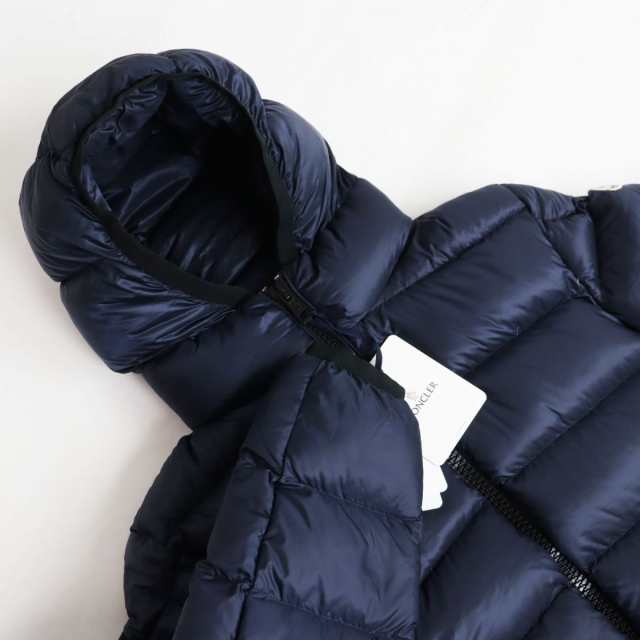 美品●21-22AW MONCLER モンクレール MYOSOTIS/ミュオソティス ロゴワッペン付き フーデッドダウンジャケット ネイビー 5  正規品 メンズ｜au PAY マーケット