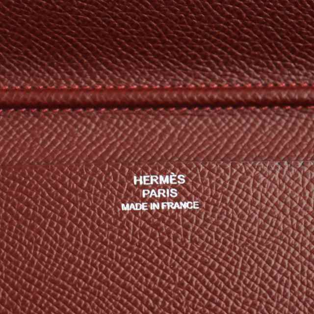 良品●HERMES エルメス アジェンダ ヴィジョン ヴォーエプソン 手帳カバー ボルドー フランス製 □R刻印 ウィメンズ/ユニセックス｜au  PAY マーケット