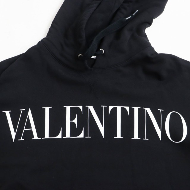 美品○VALENTINO ヴァレンティノ WV0MF20I7U8 ロゴプリント オーバー