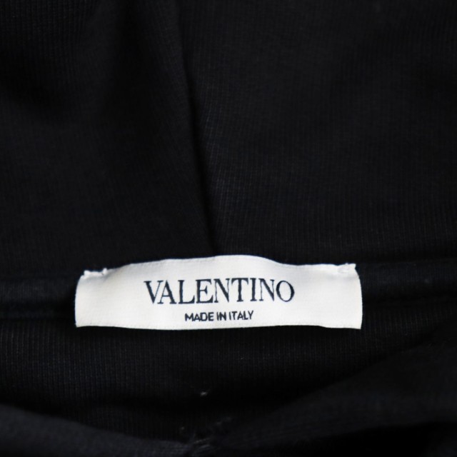 美品○VALENTINO ヴァレンティノ WV0MF20I7U8 ロゴプリント オーバー