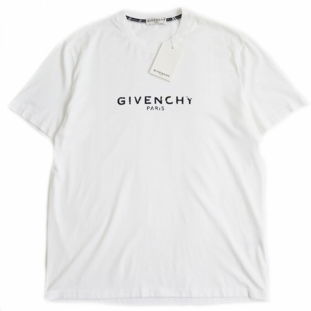 未使用品○GIVENCHY ジバンシィ BM70K93002 コットン100％ ロゴ