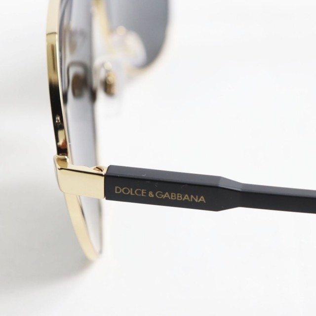 極美品○DOLCE＆GABBANA ドルチェ＆ガッバーナ DG2266 アビエイター