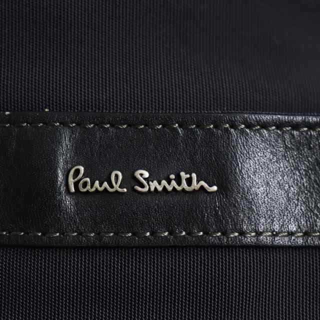 ドンドン見直し】良品○Paul Smith ポールスミス レザー×ナイロン系