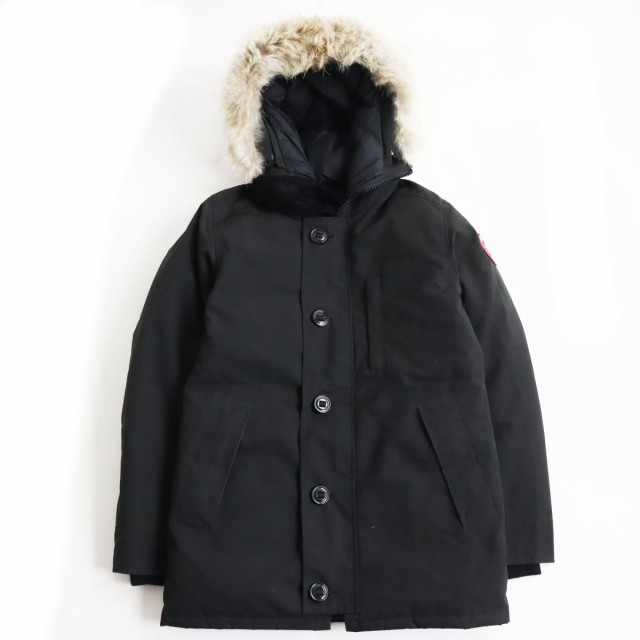 売り値下 良品○CANADA GOOSE カナダグース 3438JM JASPER ファー/ロゴ