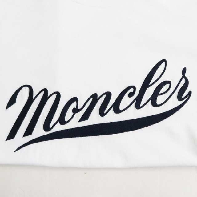 未使用品○23SS MONCLER モンクレール ロゴ刺繍/ワッペン付き ロング