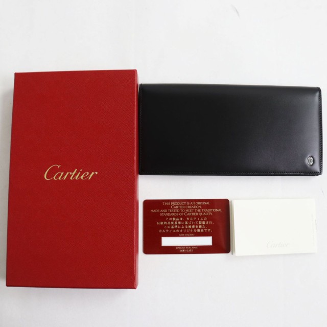 Cartier カルティエ パシャ レザー 二つ折り 長財布 ウォレット 札入れ