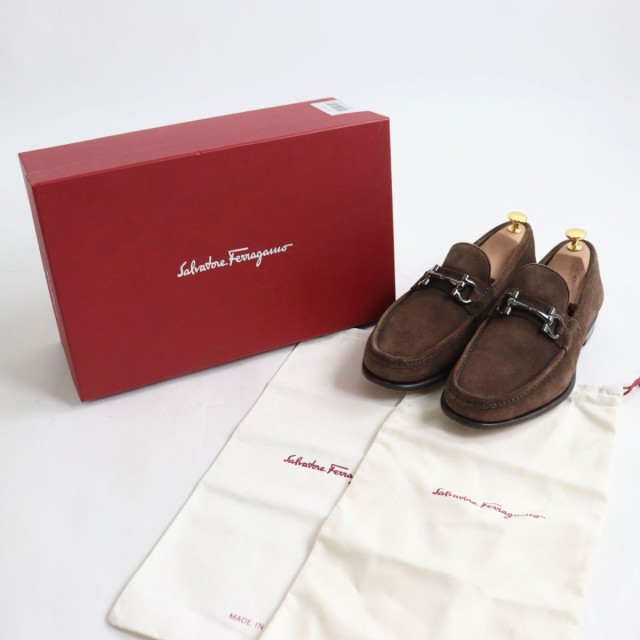 美品○Salvatore Ferragamo サルヴァトーレフェラガモ スウェード