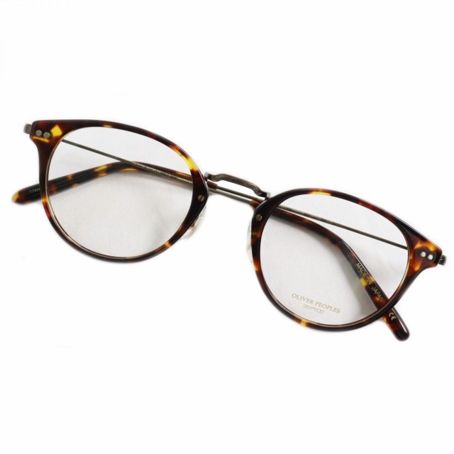 未使用品●OLIVER PEOPLES オリバーピープルズ OV5423 べっ甲柄 デモレンズ メガネ/アイウェア ブラウン系×シルバー 47□22 145 日本製