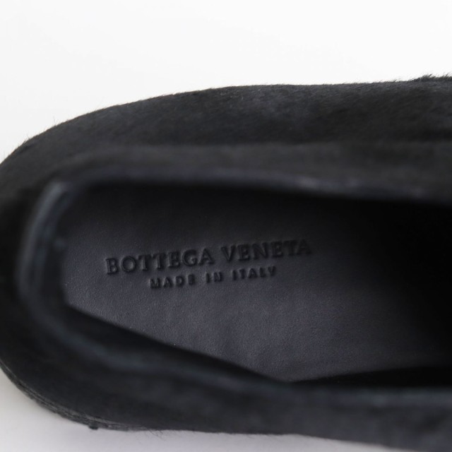 美品○BOTTEGA VENETA ボッテガヴェネタ ハラコレザー クレープソール ...