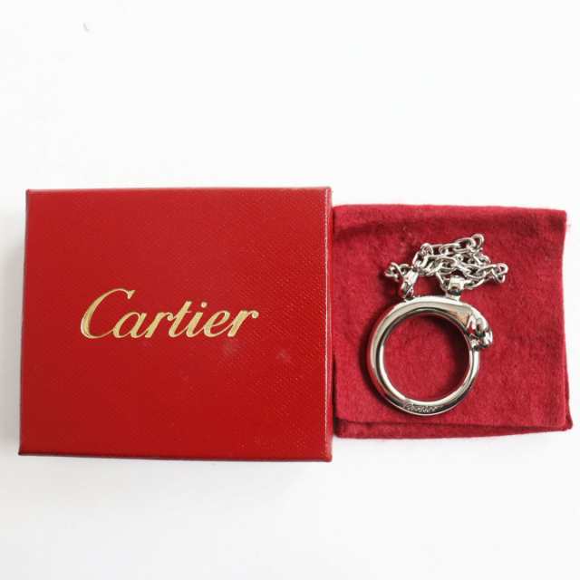 カルティエ Cartier パンテール キーホルダー キーリング 美品-