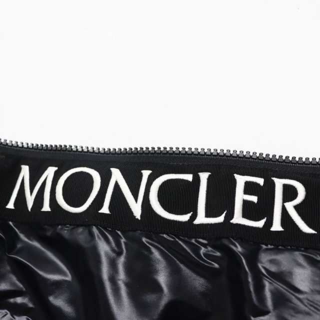 美品●19-20AW MONCLER モンクレール MONTCLA/モンクラ ロゴテープ/パッチ付き フーデッドダウンジャケット ブラック 2 正規品  メンズ｜au PAY マーケット