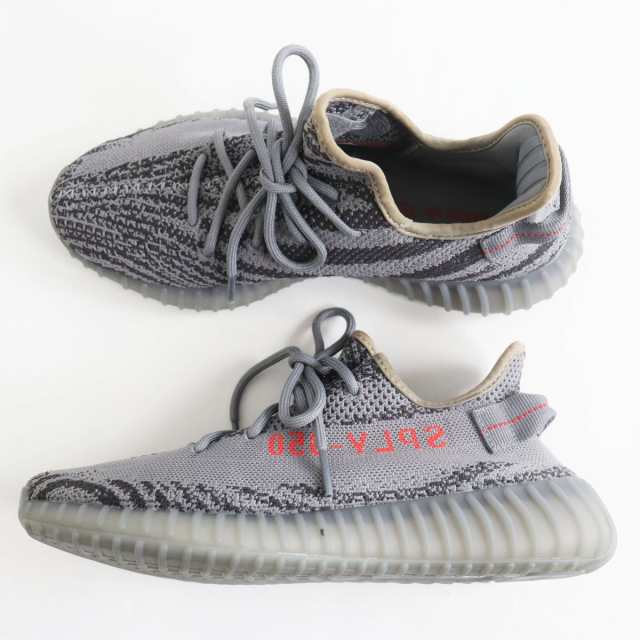 極美品●adidas アディダス YEEZY BOOST 350 V2 BELUGA 2.0/イージーブースト ベルーガ2.0 AH2203  ローカットスニーカー グレー系 27.5cm｜au PAY マーケット