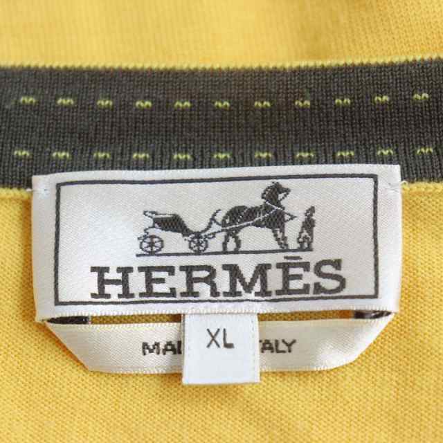 HERMES エルメス　セーター　刺繍いり長袖　プルオーバーどうぞ宜しくお願い致します