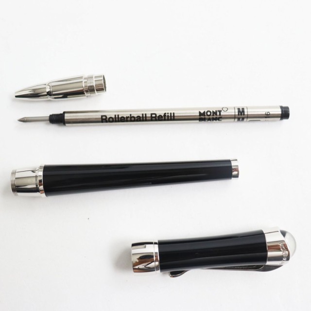 美品○MONTBLANC エトワールド・モンブラン 25549 1Pダイヤ キャップ式