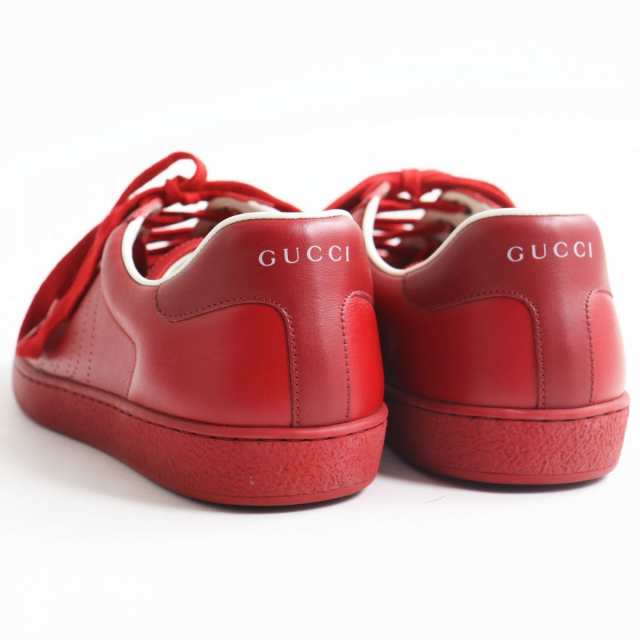 極美品○GUCCI グッチ ACE/エース 599147 インターロッキングG レザー