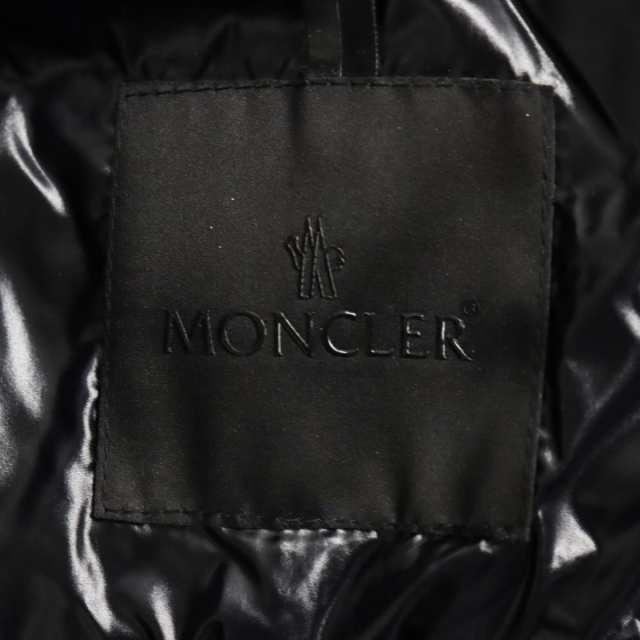 未使用品●22-23AW MONCLER モンクレール ZUBAIR ロゴパッチ付き フーデッドダウンジャケット レッド×ブラック 2 正規品  タグ/ハンガー｜au PAY マーケット