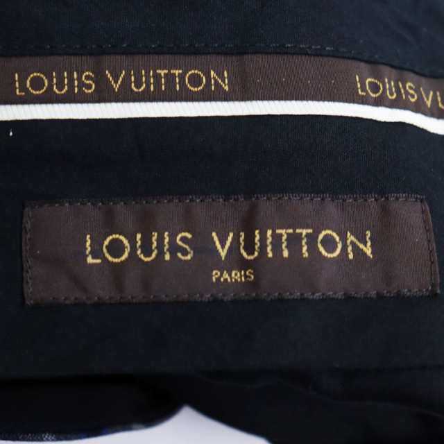 極美品○LOUIS VUITTON ルイヴィトン RM141 H5PA70WH0 ダミエチェック ウールスラックス/トラウザーパンツ ブルー系 42  伊製 正規品 メンの通販はau PAY マーケット - 衣類＆ブランドリサイクルGREEN | au PAY マーケット－通販サイト