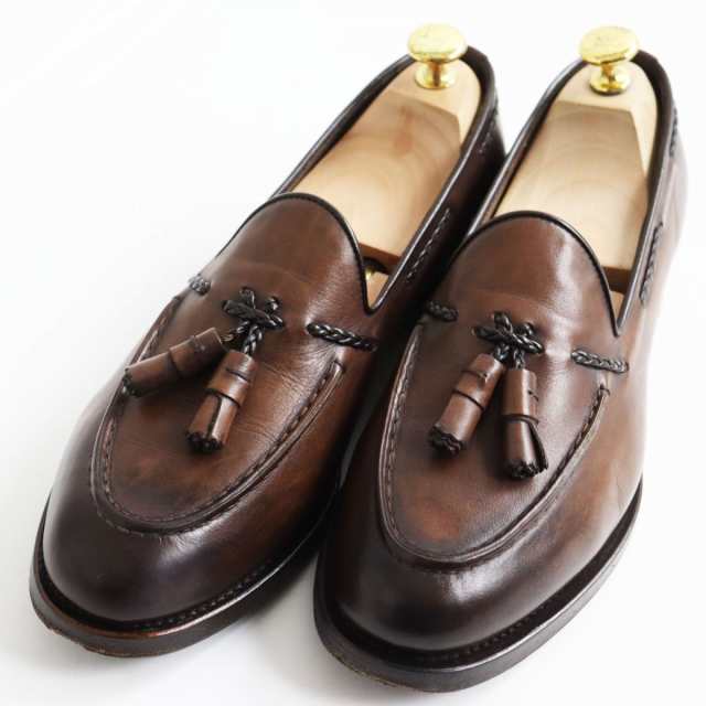 ドンドン見直し】美品○Santoni サントーニ 12880 GOODYEAR製法