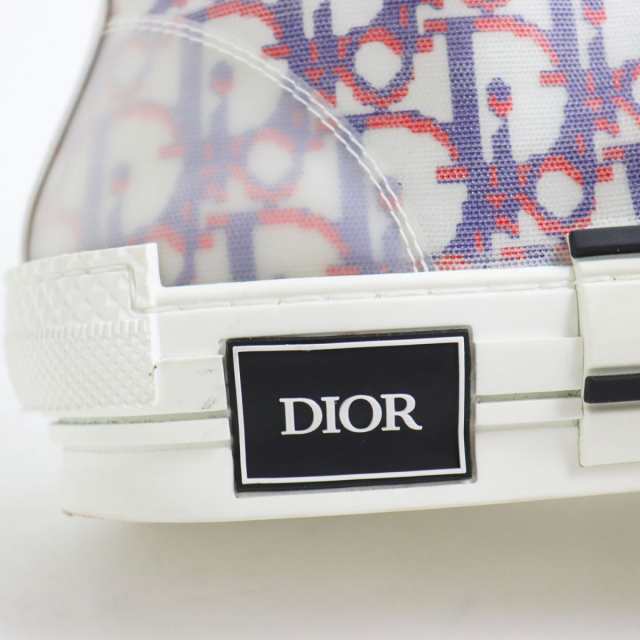 極美品○DIOR ディオール オム B23 オブリーク 3SH118YTG ハイカット