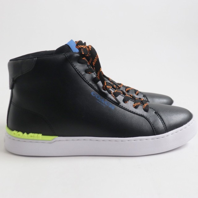 ドンドン見直し】未使用品○COACH コーチ CLIP LEATHER HIGHTOP C6029