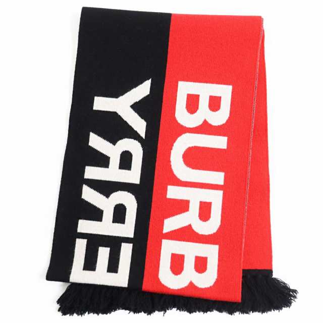 極美品○BURBERRY バーバリー カシミヤ100% ビッグロゴ フリンジ付き 厚手 大判 フットボールマフラー 188×30cm マルチカラー  正規品の通販はau PAY マーケット - 衣類＆ブランドリサイクルGREEN | au PAY マーケット－通販サイト