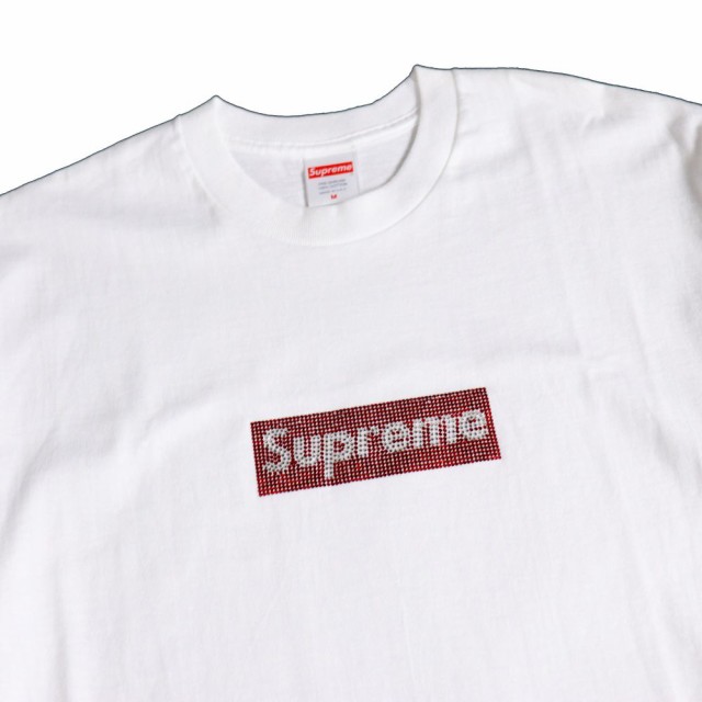 恵みの時 シュプリーム SUPREME Swarovski Box Logo Tee M | www