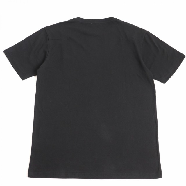 美品◆19SS DIOR ディオール オム 923J611B0533 ビジターパッチ付き　半袖　コットンTシャツ　ブラック　XS　正規品　 イタリア製｜au PAY マーケット