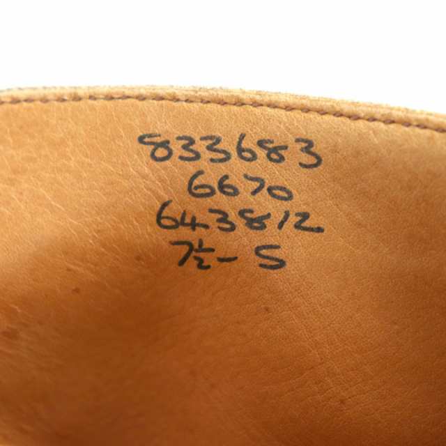 良品◆Tricker’s トリッカーズ ポールスミス別注 6670 ダイナイトソール レザー カントリーブーツ ブラウン 7 1/2イングランド製  メンズ｜au PAY マーケット