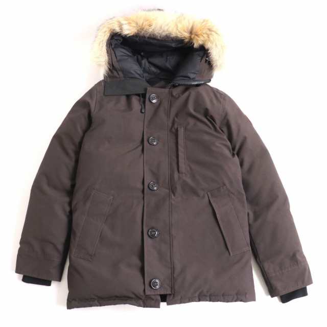 美品◆CANADA GOOSE カナダグース 3426MA CHATEAU PARKA/シャトーパーカー WZIP ダウンジャケット/コート ブラウン  L カナダ製 正規品｜au PAY マーケット