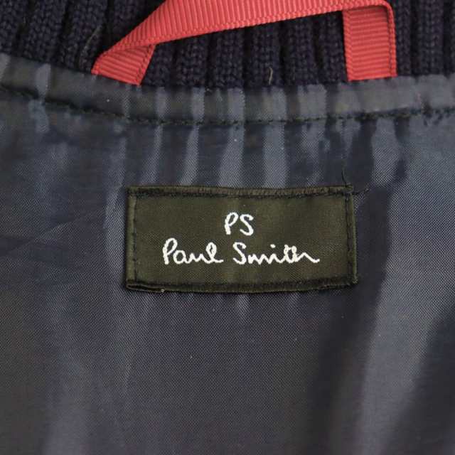 美品◇PS Paul Smith ポールスミス フランス産ダウン使用 シルク混 