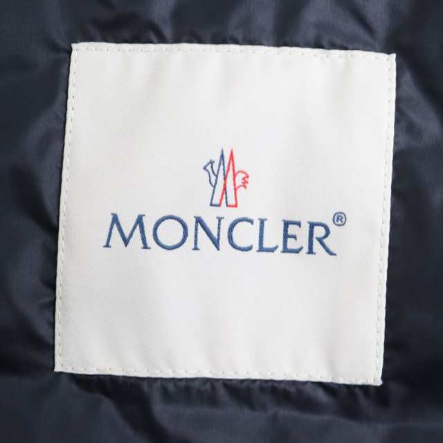 未使用品◆20SS MONCLER モンクレール RENALD GIUBBOTTO ロゴデザイン WZIP ライトダウンジャケット 紺 3 正規品  メンズ ハンガー付き｜au PAY マーケット