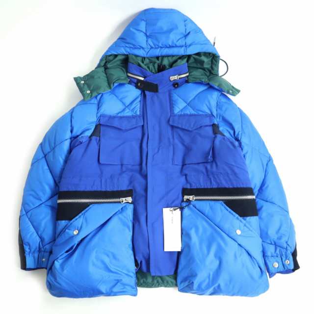 美品◇定価187000円 21AW sacai サカイ 21-02644M マルチポケット フード付き パデッドジャケット/ブルゾン ブルー 1 正規品  メンズの通販はau PAY マーケット - 衣類＆ブランドリサイクルGREEN | au PAY マーケット－通販サイト