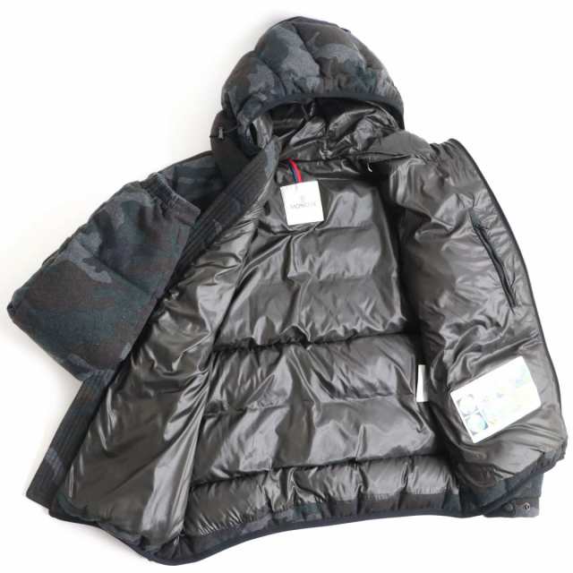 美品◇MONCLER モンクレール ERAULT カシミヤ混 ロゴワッペン ダブル