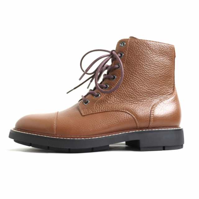 未使用品◇COACH コーチ LUG CAP TOE BOOT FG2989 レザー レースアップ ...