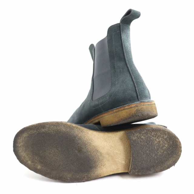 靴ボッテガヴェネタ サイドゴア クレープソールブーツ美品 41 - ブーツ