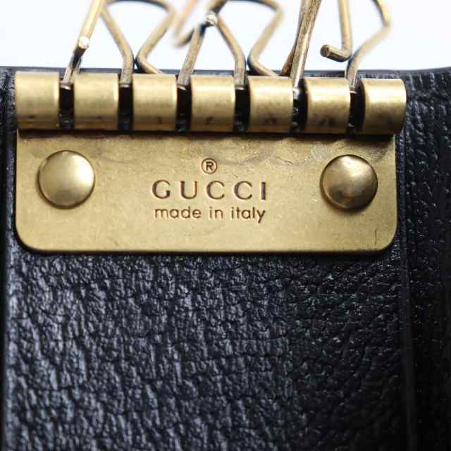 美品◇GUCCI グッチ 523683 アニマリエ Bee ゴールド金具 レザー 6連 ...